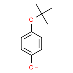 ChemSpider 2D Image | 4-tert-Butoxyphenol | C10H14O2