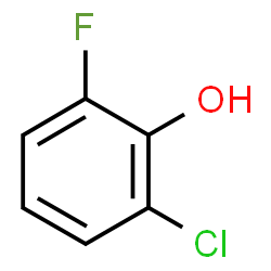 ChemSpider 2D Image | 2-Chloro-6-fluorophenol | C6H4ClFO