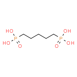 ChemSpider 2D Image | 1,5-Pentanebisphosphonic acid | C5H14O6P2