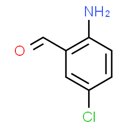 ChemSpider 2D Image | 2-Amino-5-chlorobenzaldehyde | C7H6ClNO