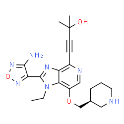 ChemSpider 2D Image | GSK-690693 | C21H27N7O3