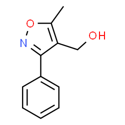ChemSpider 2D Image | (5-Methyl-3-phenyl-4-isoxazolyl)methanol | C11H11NO2