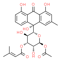ChemSpider 2D Image | alvaradoin I | C27H28O11