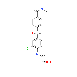 ChemSpider 2D Image | AZD 7545 | C19H18ClF3N2O5S