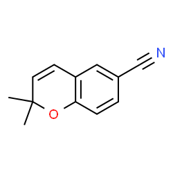 ChemSpider 2D Image | 6-cyano-2,2-dimethylchromene | C12H11NO