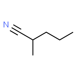 ChemSpider 2D Image | 2-Methylpentanenitrile | C6H11N