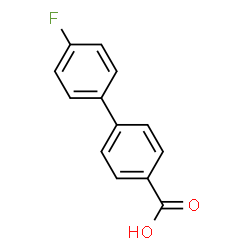 ChemSpider 2D Image | 4'-Fluoro-4-biphenylcarboxylic acid | C13H9FO2