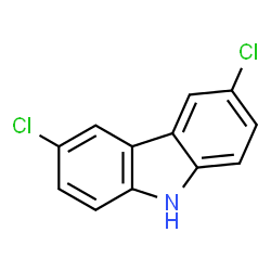 ChemSpider 2D Image | 3,6-DICHLOROCARBAZOLE | C12H7Cl2N
