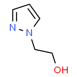 ChemSpider 2D Image | Pyrazole-1-ethanol | C5H8N2O