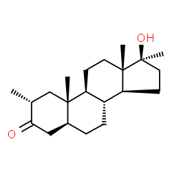 ChemSpider 2D Image | Methasterone | C21H34O2
