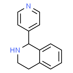 ChemSpider 2D Image | 1-(4-Pyridinyl)-1,2,3,4-tetrahydroisoquinoline | C14H14N2