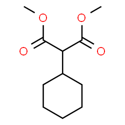 ChemSpider 2D Image | Dimethyl cyclohexylmalonate | C11H18O4