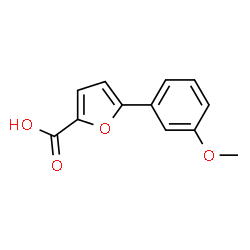 ChemSpider 2D Image | 5-(3-Methoxyphenyl)-2-furoic acid | C12H10O4
