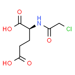 ChemSpider 2D Image | CHLOROACETYL-L-GLUTAMIC ACID | C7H10ClNO5