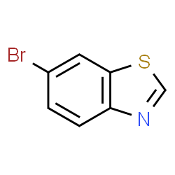 ChemSpider 2D Image | 6-Bromobenzothiazole | C7H4BrNS