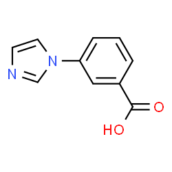 ChemSpider 2D Image | 3-(1H-Imidazol-1-yl)benzoic acid | C10H8N2O2