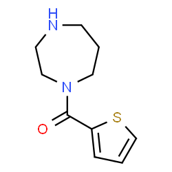 ChemSpider 2D Image | 1-(thien-2-ylcarbonyl)-1,4-diazepane | C10H14N2OS