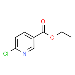 ChemSpider 2D Image | Ethyl 6-chloronicotinate | C8H8ClNO2