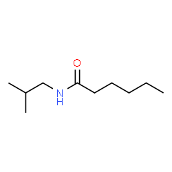 ChemSpider 2D Image | N-Isobutylhexanamide | C10H21NO