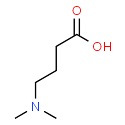 ChemSpider 2D Image | 4-Dimethylamino-butyric acid | C6H13NO2