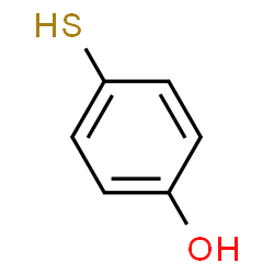 ChemSpider 2D Image | 4-Mercaptophenol | C6H6OS
