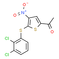 ChemSpider 2D Image | P005091 | C12H7Cl2NO3S2