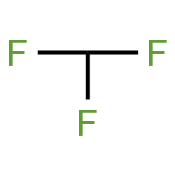 ChemSpider 2D Image | Fluoroform | CHF3
