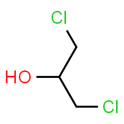 ChemSpider 2D Image | 1,3-Dichloro-2-propanol | C3H6Cl2O