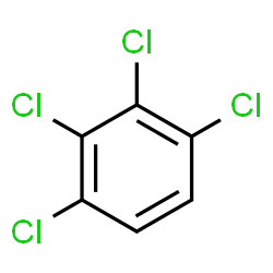ChemSpider 2D Image | 1,2,3,4-Tetrachlorobenzene | C6H2Cl4