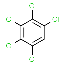 ChemSpider 2D Image | Pentachlorobenzene | C6HCl5