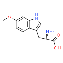 ChemSpider 2D Image | 6-Methoxy-L-tryptophan | C12H14N2O3