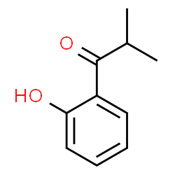 ChemSpider 2D Image | 1-(2-Hydroxyphenyl)-2-methyl-1-propanone | C10H12O2