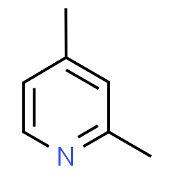 ChemSpider 2D Image | 2,4-Lutidine | C7H9N