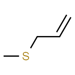 ChemSpider 2D Image | Allyl Methyl Sulfide | C4H8S