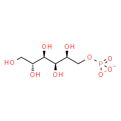 ChemSpider 2D Image | 1-O-Phosphonato-D-glucitol | C6H13O9P