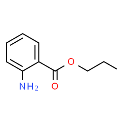 ChemSpider 2D Image | propyl anthranilate | C10H13NO2