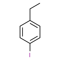 ChemSpider 2D Image | 4-Ethyliodobenzene | C8H9I