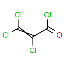 ChemSpider 2D Image | trichloroacryloyl chloride | C3Cl4O