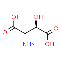 ChemSpider 2D Image | (3R)-3-Hydroxyaspartic acid | C4H7NO5