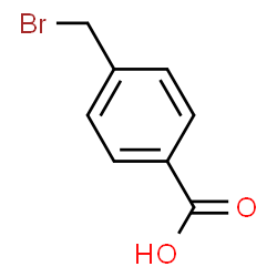 ChemSpider 2D Image | alpha-Bromo-p-toluic acid | C8H7BrO2