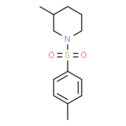 ChemSpider 2D Image | 3-Methyl-1-(toluene-4-sulfonyl)-piperidine | C13H19NO2S