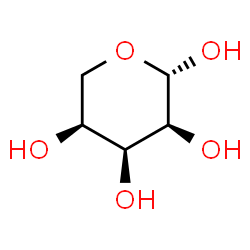 ChemSpider 2D Image | beta-L-Ribopyranose | C5H10O5