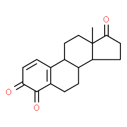 ChemSpider 2D Image | Estra-1,5(10)-diene-3,4,17-trione | C18H20O3