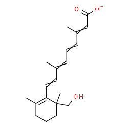 ChemSpider 2D Image | 16-Hydroxy-15-oxidoretinal | C20H27O3