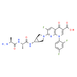 ChemSpider 2D Image | Alatrofloxacin | C26H25F3N6O5
