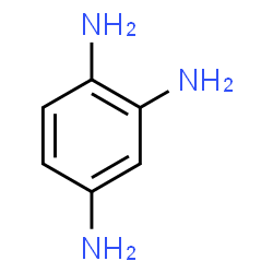 ChemSpider 2D Image | 1,2,4-Benzenetriamine | C6H9N3