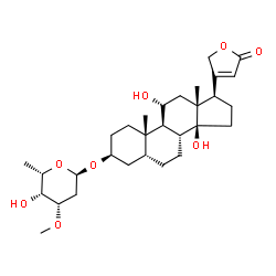 ChemSpider 2D Image | Divostroside | C30H46O8