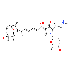 ChemSpider 2D Image | Streptolydigin | C32H44N2O9