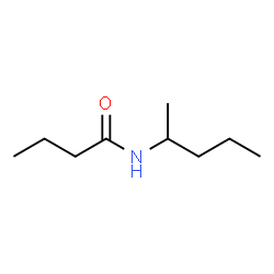 ChemSpider 2D Image | N-(2-Pentanyl)butanamide | C9H19NO