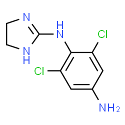 ChemSpider 2D Image | Apraclonidine | C9H10Cl2N4
